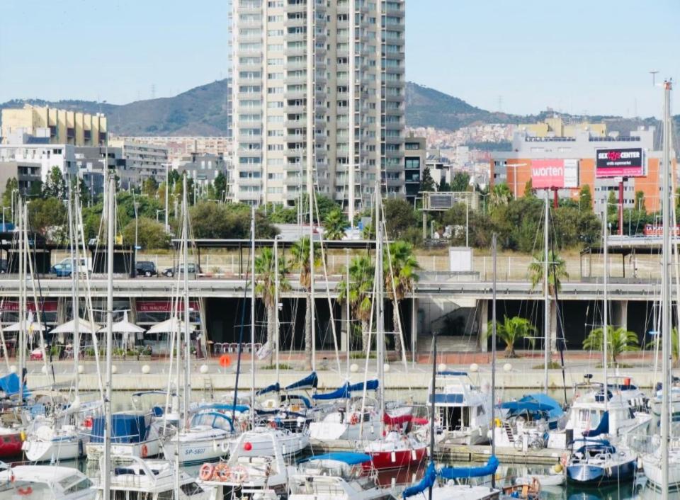 סנט אדריה דה בסוס Forum De Barcelona Sea View Apartment With Garage Parking מראה חיצוני תמונה