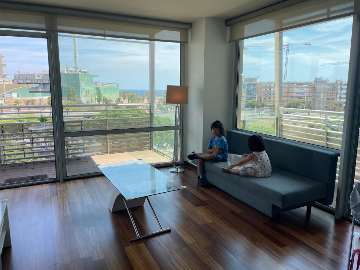 סנט אדריה דה בסוס Forum De Barcelona Sea View Apartment With Garage Parking מראה חיצוני תמונה